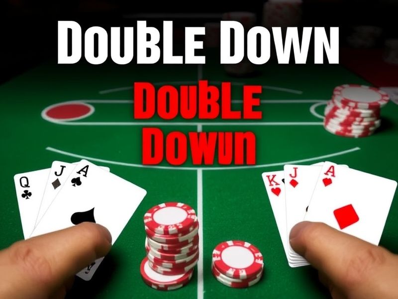 Master the 'double down' technique in casino games like Blackjack and poker. Learn how to maximize your bets, boost profits, and apply expert-approved strategies safely.