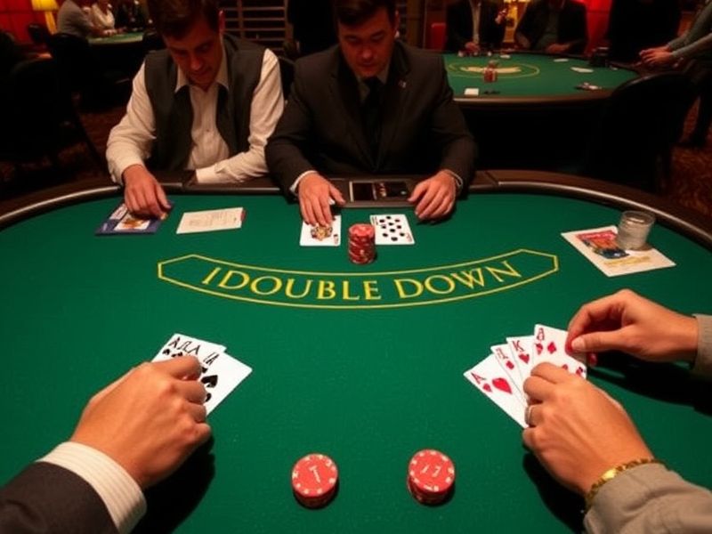 Master the 'double down' technique in casino games like Blackjack and poker. Learn how to maximize your bets, boost profits, and apply expert-approved strategies safely.
